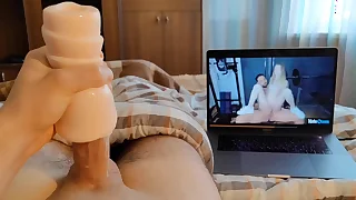 ASMR I paucity to cum all my cum fro you moans multiple orgasms - AlexHuff